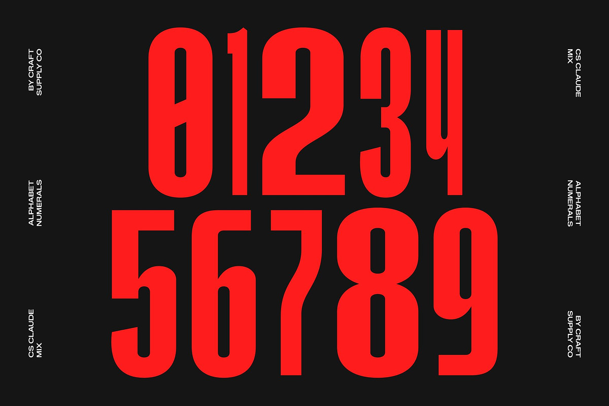CS Claude Mix, a Sans Serif Font by Craft Supply Co. (Photo 3 of 8)