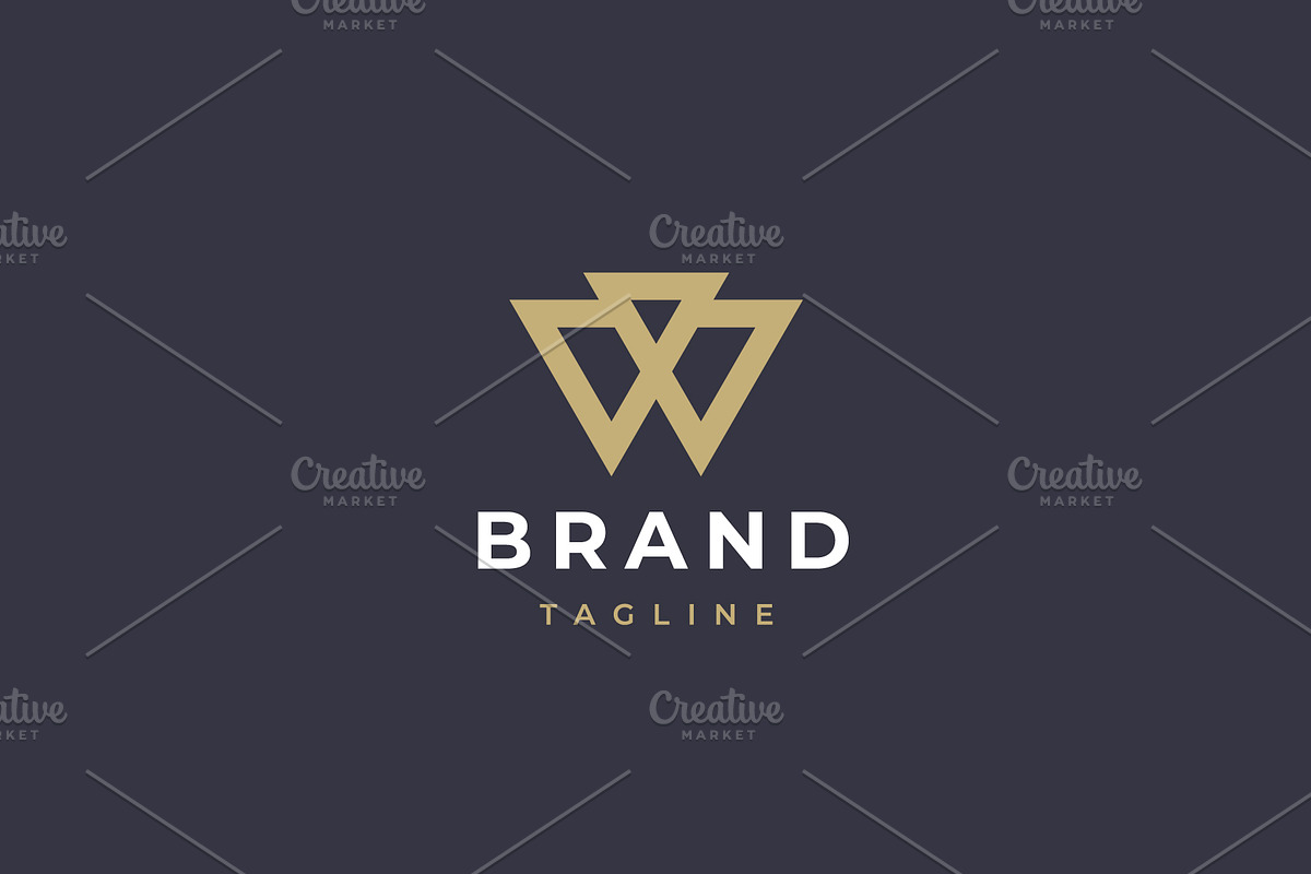 Unique letter W logo template., a Branding & Logo Template by lettett