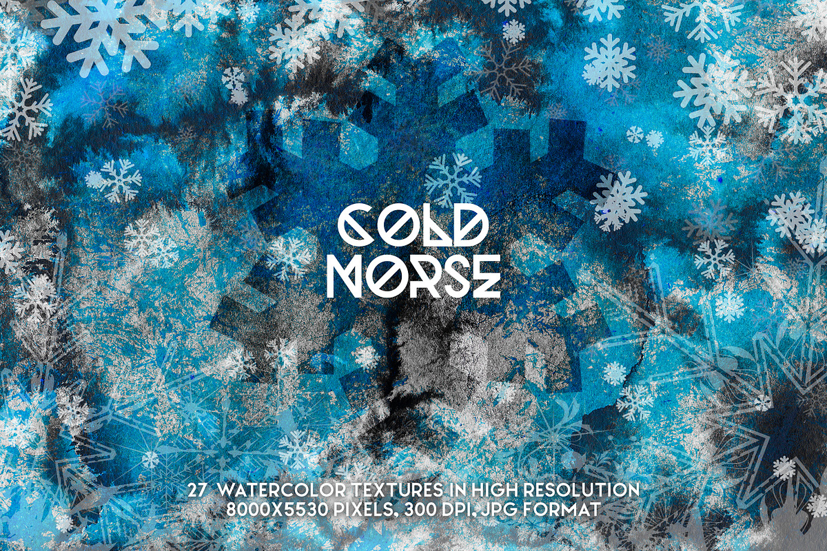 Cold Norse | Watercolor Texture Pack, a Texture Graphic by Norse Moss (Photo 1 of 5)