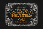 10 Frames Vol.1 - Vintage Ornament, an Object Graphic by Cruzine (Thumbnail 1 of 5)