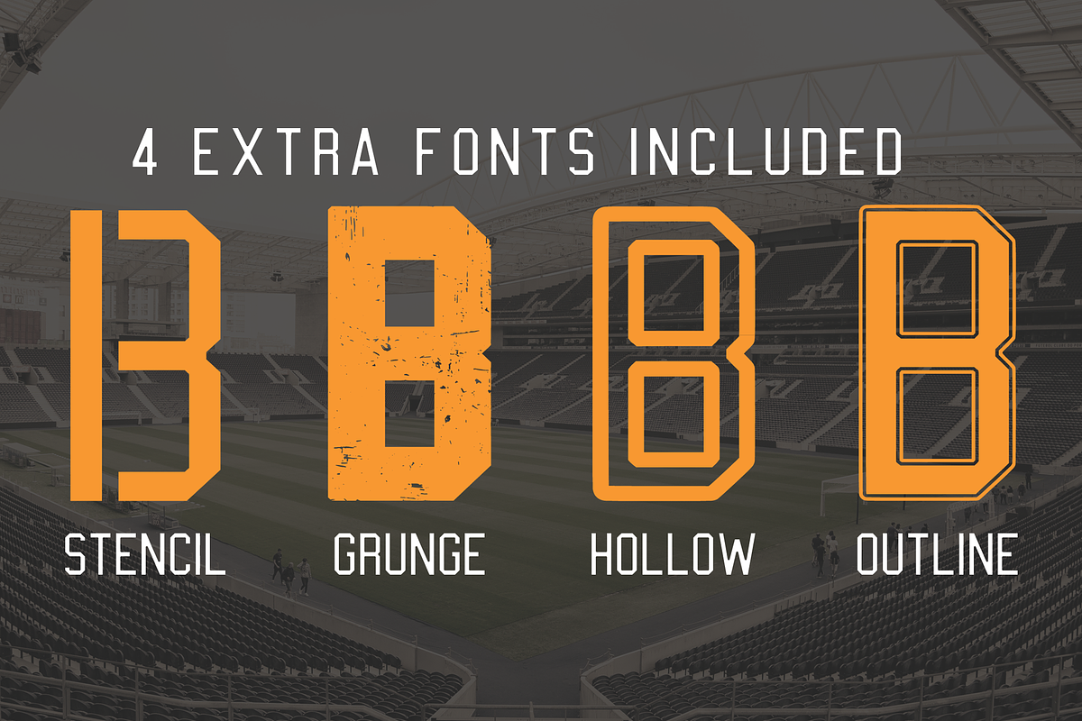 College Fusion Font Combo, a Sans Serif Font by GlitzyGrapix (Photo 3 of 12)