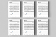 Corporate Letterhead 8 with MS Word, a Stationery Template by ND Design (Thumbnail 4 of 5)