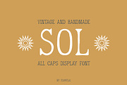 Sol handmade font, a Handwritten Font by Florflai (Thumbnail 1 of 4)