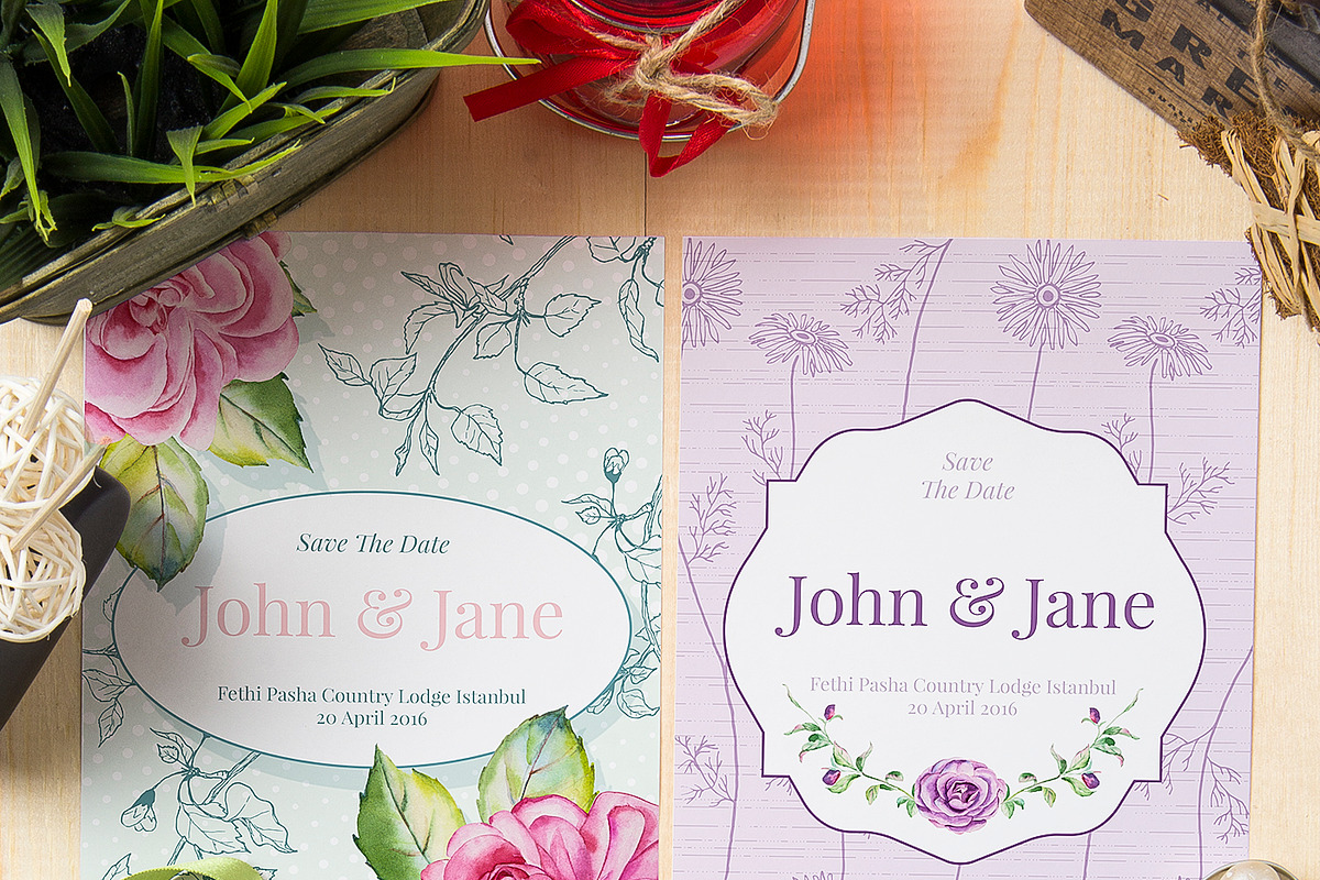 Floral Graphics Pack, an Illustration by emine (Photo 4 of 7)