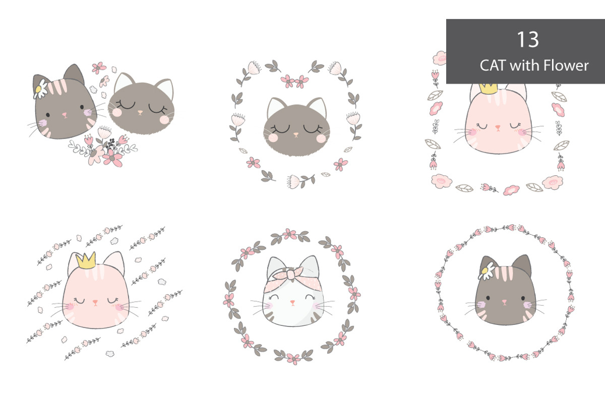 CUTE CAT on YOGA time, an Animal Illustration by MooBeer (Photo 4 of 6)