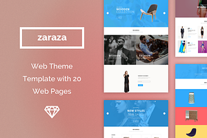 Zaraza Web Theme Template
