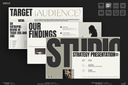 Brand Strategy Presentation Template, a Presentation Template by Studio Monova (Thumbnail 1 of 15)