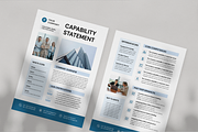 Capability Statement | Canva & Word, a Flyer Template by Leaflove (Thumbnail 4 of 5)