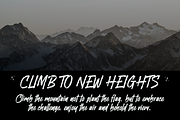 Predator Brushed – Brush Font, a Handwritten Font by Fikryal Studio (Thumbnail 9 of 15)