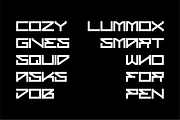 Bronxoz - Futuristic Display Font, a Sans Serif Font by Typeagle (Thumbnail 5 of 12)