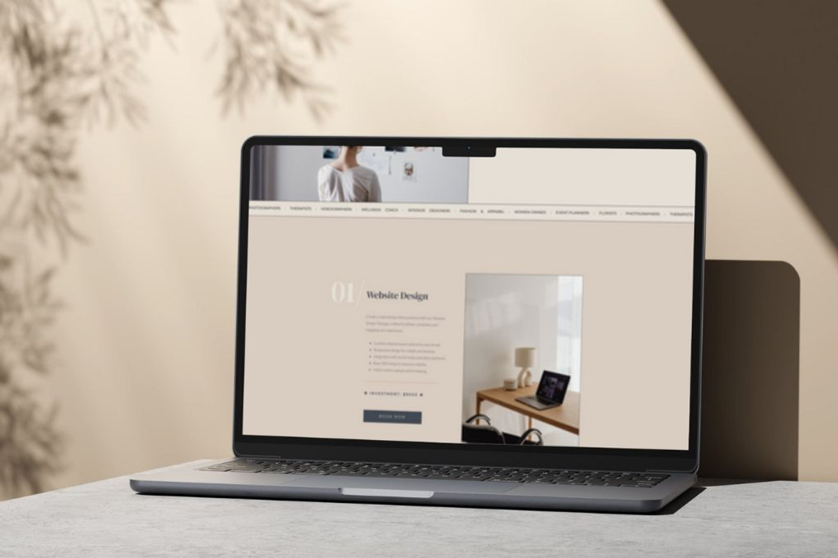 Showit Website Template for Agencies, a Landing Page Template by Starline Creative (Photo 4 of 7)