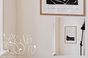 LISAS ROOM Interior & Frame Mockup