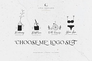 CHOOSE ME LOGO SET, a Branding & Logo Template by Luna Dreams (Thumbnail 1 of 10)