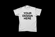 T-Shirt Mockup Template Front, a Shirt Mockup by TuomoDesign (Thumbnail 2 of 4)