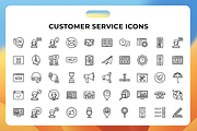 Customer Service Icons, a Duotone Icon by Wencory (Thumbnail 1 of 3)