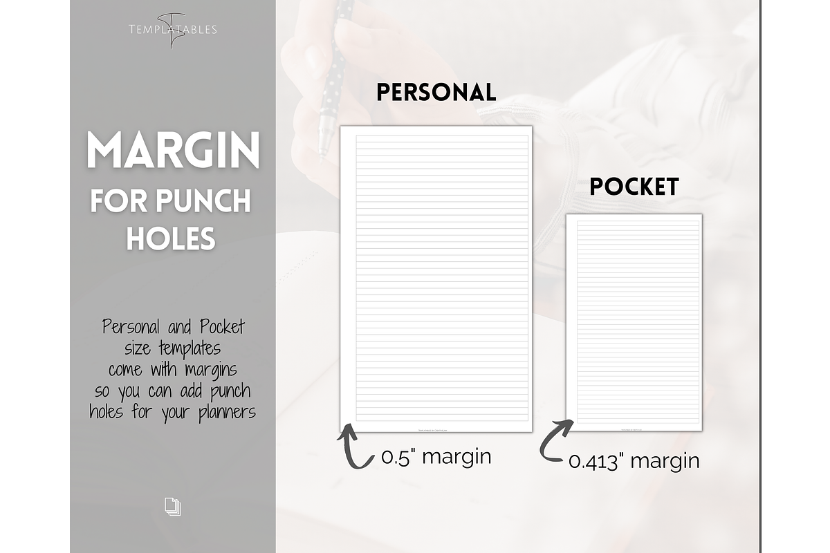 Note Taking Printable Paper Template, a Stationery Template by Templatables (Photo 8 of 10)