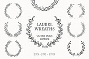 Laurel Wreaths and Dividers, a Graphic by PixMarket (Thumbnail 1 of 4)