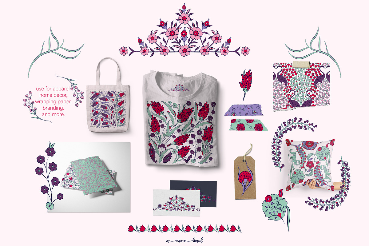 Osmanli Garden collection, a Graphic by Mona Ahmed (Photo 8 of 11)
