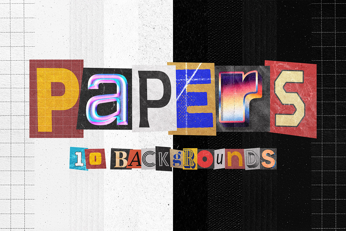 Ransom Note Letters Collection, an Object Graphic by pixelbuddha.net (Photo 11 of 14)