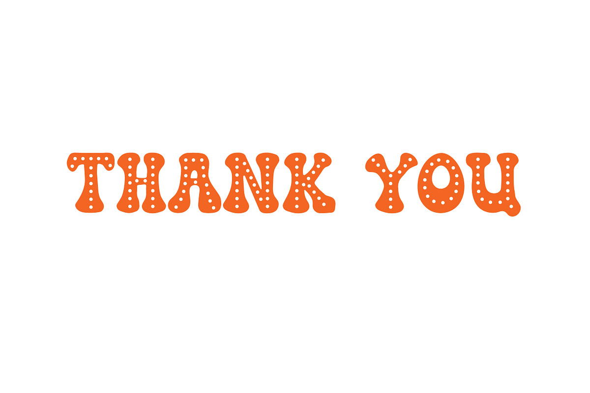 Retro Doodle Dots Font, a Sans Serif Font by Mini_World (Photo 9 of 9)