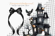 Little Boo Halloween Clipart, a Decorative Illustration by ClipArtCharm (Thumbnail 5 of 6)