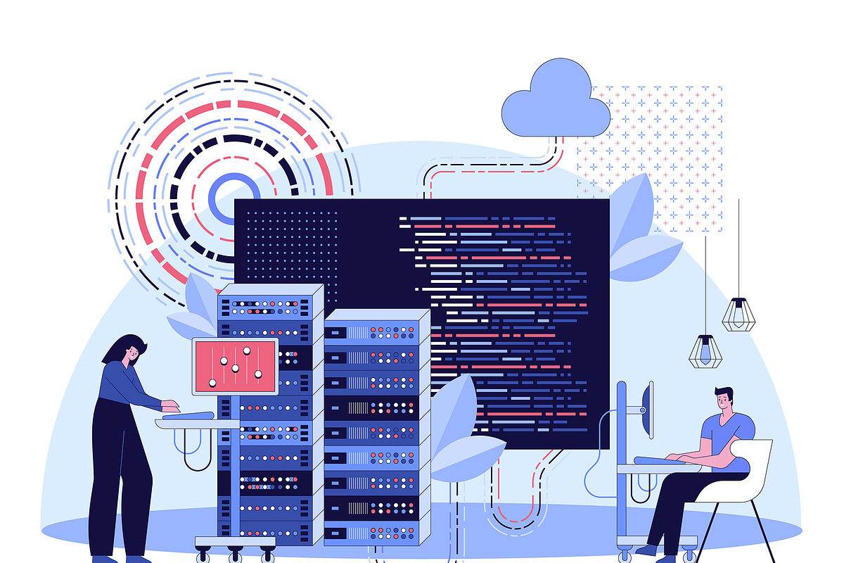 Development and software programming, a Technology Illustration by IcoMaker (Photo 7 of 10)