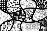60 Mixed Motifs Procreate Brushes, a Brush Add-On by Heather Green Designs (Thumbnail 4 of 12)
