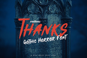 Slither Halows - Gothic Horror Font