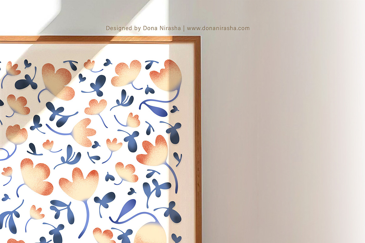 Peach Reverie Printable Wall Art, a Decorative Illustration by BloomToLife By Dona (Photo 6 of 6)