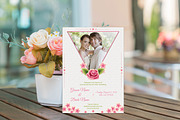 Wedding Invitation Card, an Invitation Template by Rimana_Templatehive (Thumbnail 1 of 5)