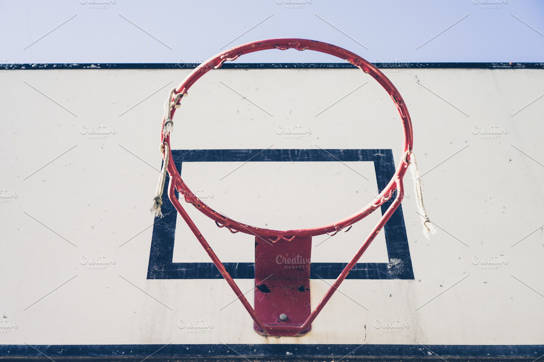 Basketball featuring red, ring, and score, a Sports & Recreation Photo by Pabkov