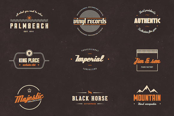 Vintage Label Vector Pack
