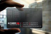 Black Transparent Business Card, a Business Card Template by Marvel (Thumbnail 4 of 6)
