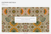Gulkar | Seamless Print Pattern 2026, a Pattern Graphic by LEAFure (Thumbnail 2 of 10)