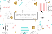 12 Trendy seamless patterns, a Pattern Graphic by DinaraChernaya (Thumbnail 1 of 4)