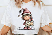 Whicmila Christmas Elf Clipart, an Illustration by Libby Wishes (Thumbnail 5 of 6)