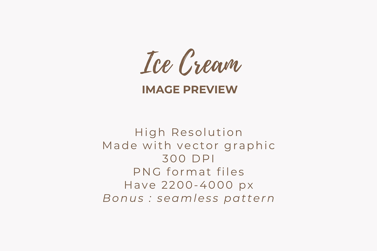 Aesthetic Ice Cream with Flower, an Illustration by ryelart.design (Photo 3 of 3)