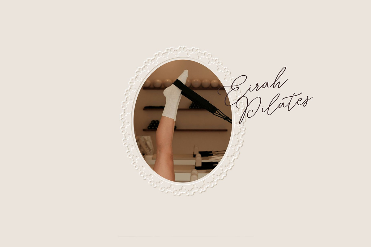 Pilates Logo & Brand Kit, a Branding & Logo Template by Ederra Design (Photo 11 of 17)