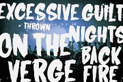 Lampur Sigmao Brush Caps Font, a Handwritten Font by Maulana Creative (Thumbnail 2 of 7)