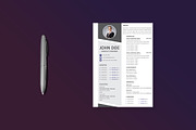 Professional Resume Template, a Resume Template by Annudesign (Thumbnail 3 of 9)