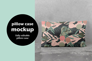 Pillow Case Mockup