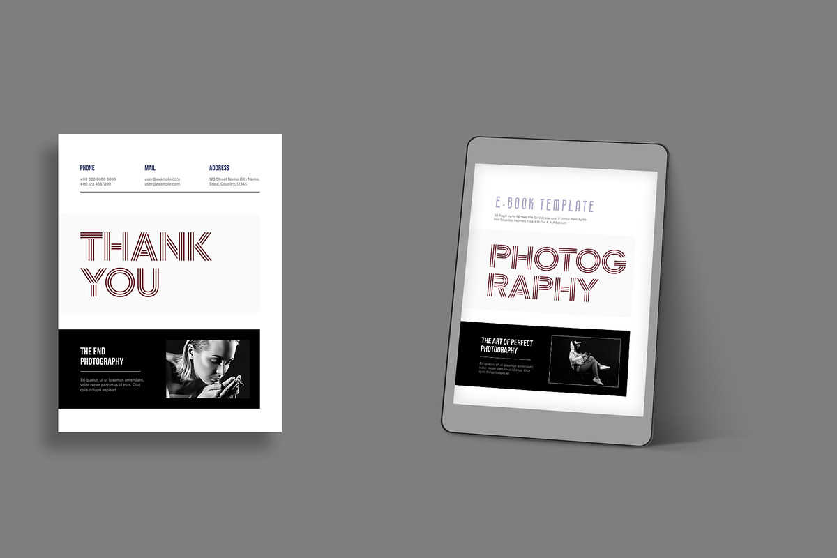 Modern Photography Guide EBook, an UI Kit Template by MightyDesign (Photo 7 of 10)