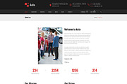 Auto - Modern car rental service PSD, a Websites & App Template by Knighthemes (Thumbnail 2 of 11)