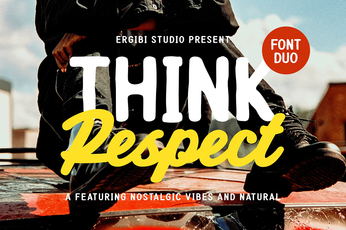 Think Respect - Font Duo, a Script Font by ErgibiStudio (Photo 1 of 11)