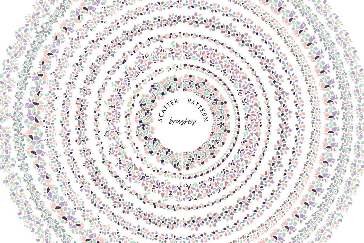 Terrazzo Vector Brushes, a Brush Add-On by Pulpixel Design (Photo 6 of 8)