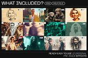 12 Photo Effect Templates, a Layer Style Add-On by iDoodle Studio (Thumbnail 2 of 6)