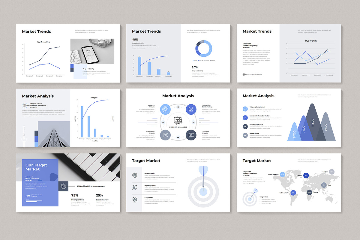 Pitch-Deck Presentation Template, a Presentation Template by GenerousArt (Photo 12 of 38)