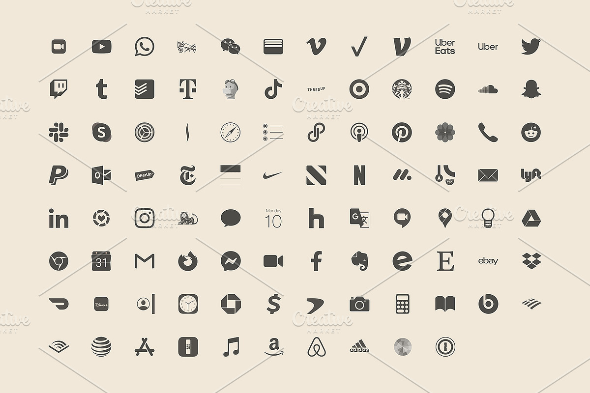 Felicity - 350+ iOS App Icon Set, an Icon by Mother Creative (Photo 2 of 7)