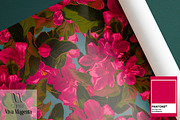 Viva Magenta - pattern collection, a Pattern Graphic by NNclipart (Thumbnail 2 of 20)