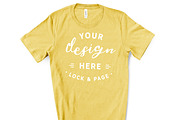 Male Bella Canvas 3001 Mockup Bundle, a Shirt Mockup by lock and page (Thumbnail 45 of 60)
